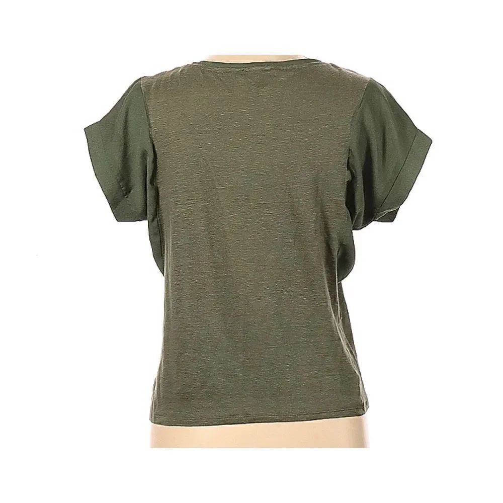 Linen| The Limited| Large| Olive Army Green| lightweight| basic - Picture 2 of 10